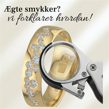 Sådan ser du, om dit smykke er ægte 💍